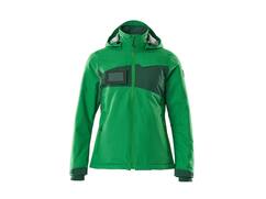 Mascot Winterjack met climascot dames helder groen/groen L