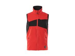 Mascot Bodywarmer stretch signaalrood/zwart XS