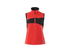 Mascot Bodywarmer stretch dames signaalrood/zwart S