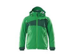 Mascot Winterjack climascot kinderen helder groen/groen 128
