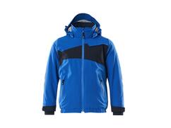 Mascot Winterjack climascot kinderen helder blauw/donkermarine 128