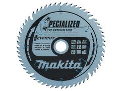 MAKITA Cirkelzaagblad HOUT / 56 TANDS 165X20X1.6