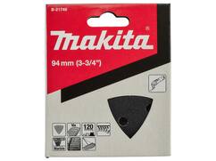 MAKITA Schuurpapier driekant K120 94MM