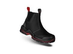 Redbrick Veiligheidsschoen instap hoog S3S Ankle Boot Black maat 39
