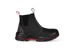Redbrick Veiligheidsschoen instap hoog S3S Ankle Boot Black maat 46