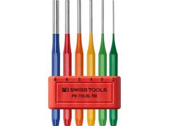 PB Pendrijverset achtkant gekleurd PB 755 BL RB 6-delig