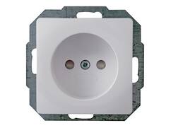 Kopp Wandcontactdoos 1V ZRA arctic wit