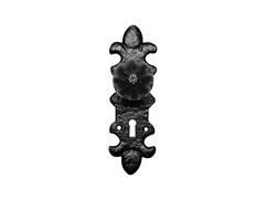 Kirkpatric Knop 50mm op schild 203x66mm PC55 KP1211