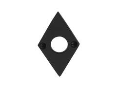 GPF Smeedijz rozet ruit 83x52x4mm GPF 6100.07