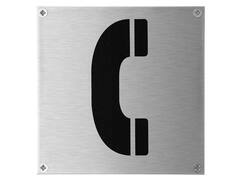 GPF Rvs pictogram telefoon GPF 0475.09