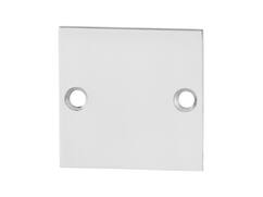 GPF blinde vierkante rozet 50x50x2mm 0900.48