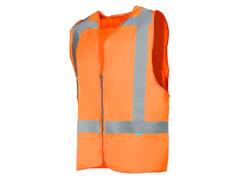 Sioen Verkeersvest oranje met rits RWS 9052 SOLAKA 2XL