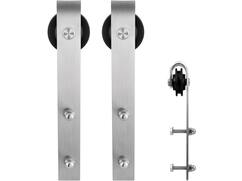 GPF Schuifdeurhanger set Lanka t.b.v. extra RVS GEBORSTELD