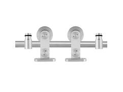 GPF Schuifdeursysteem Singleton 200 cm RVS geborsteld