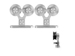 GPF Schuifdeurhanger set Twin t.b.v. extra d RVS GEBORSTELD