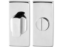 GPF Toiletgarnituur stift 5mm grote knop RVS GEPOLIJST