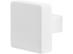 GPF Vierkante knop tbv VH-schilden vast incl WIT