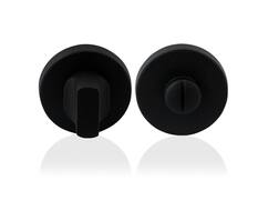 GPF Toiletgarnituur mm stift 5 mm grote knop ZWART