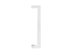 GPF Deurgreep verkropt 22x22x400/ 378mm wit Wit
