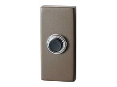 GPF Beldrukker met zwarte button MOCCA BLEND