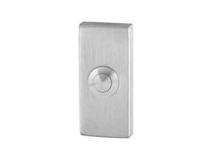 GPF Beldrukker met RVS button RVS GEBORSTELD
