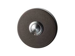 GPF Beldrukker rond met RVS button DARK BLEND