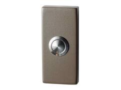 GPF Beldrukker met RVS button MOCCA BLEND