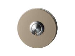 GPF Beldrukker rond met RVS button CHAMPAGNE BLEND