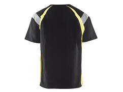 Blaklader T-Shirt High Visiblity 3332 ZWART/GEEL M