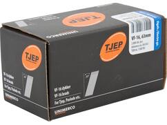 Tjep Brad 20 gr. verzinkt 2000 stuks VF-16 63MM
