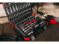 Gedorered Dopsleutelset 1/2"+1/4" R46003094 94-delig