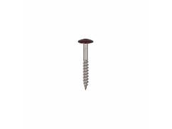 Dak&Gevel Kleurkopschroef RVS A2 Wijnrood RAL3005 - 50ST. 4,8x38MM