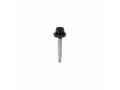 Dak&Gevel Profielplaatschroef Verzinkt Flessengroe RAL6007 - 50ST. 4,9X35MM
