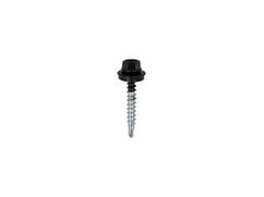 Dak&Gevel Profielplaatschroef Verzinkt Zwart RAL9005 - 50ST. 4,9x35MM