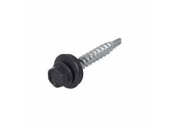 Dak&Gevel Profielplaatschroef Verzinkt Antraciet RAL7016 - 50ST. 4,9x35MM