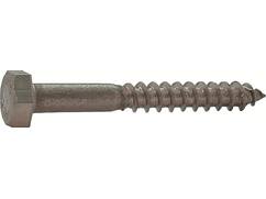 Kelfort Houtdraadbout RVS A2 DIN 571 12X120 25st
