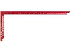 Sola winkelhaak rood met aftekengaten ZWCA 320X800MM