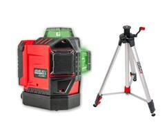 3D Lijnlaser 3x360° groen