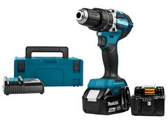 MAKITA Klopboor-/schroefmachine in Mbox DHP484RTJ 18V