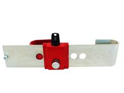 Double Lock containerslot Lock RED SCM